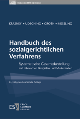 Abbildung: Handbuch des sozialgerichtlichen Verfahrens 