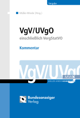 Abbildung: VgV / UVgO Kommentar