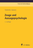 Abbildung: Zeuge und Aussagepsychologie