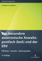 Abbildung: Das besondere elektronische Anwaltspostfach (beA) und der ERV
