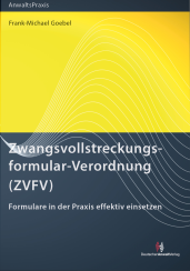 Abbildung: Zwangsvollstreckungsformular-Verordnung (ZVFV)