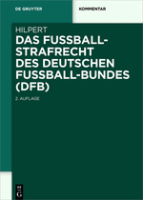 Abbildung: Das Fußballstrafrecht des Deutschen Fußball-Bundes (DFB)