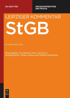 Leipziger Kommentar Strafgesetzbuch (StGB)