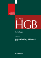 Abbildung: Staub, Handelsgesetzbuch (HGB) - Band 12/2