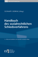 Abbildung: Handbuch des sozialrechtlichen Schiedsverfahrens