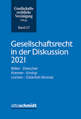 Abbildung: Gesellschaftsrecht in der Diskussion 2021