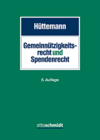Abbildung: Gemeinnützigkeitsrecht und Spendenrecht